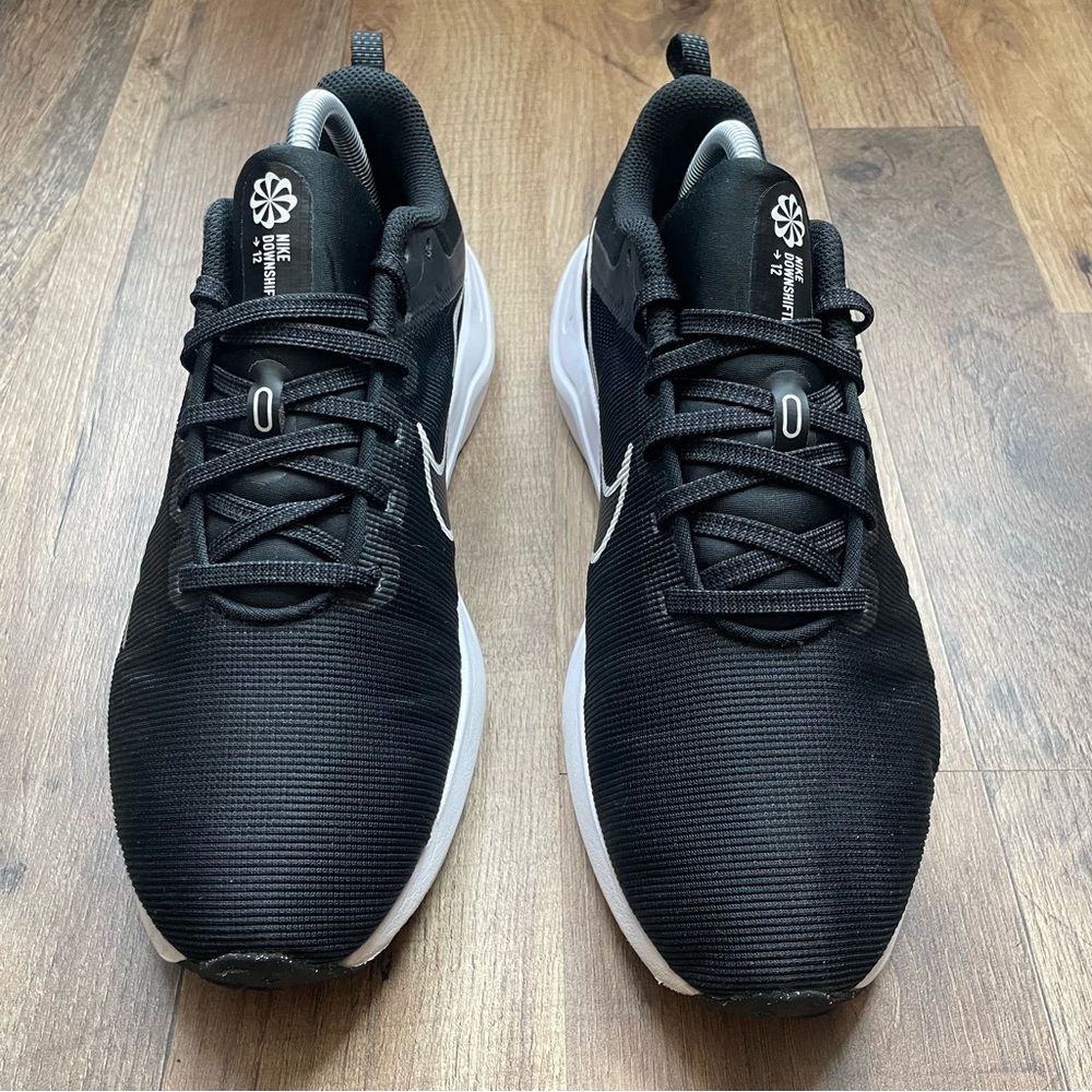 Nike Downshifter Black and White Sneakers